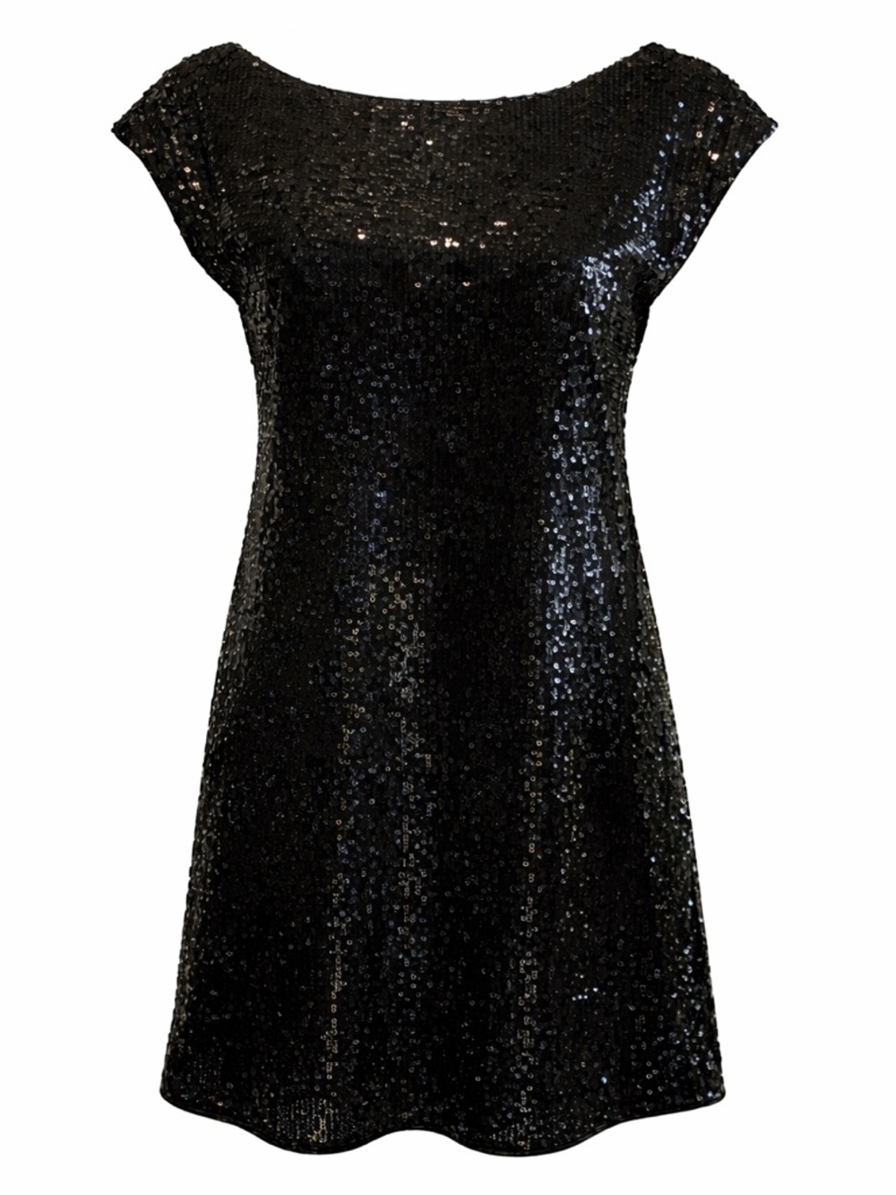 🛳️✨ Erato Black Sequin Cocktail Dress ✨ SIZE 6 | Glam Night-Out Stunner ✨ - Picture 2 of 4